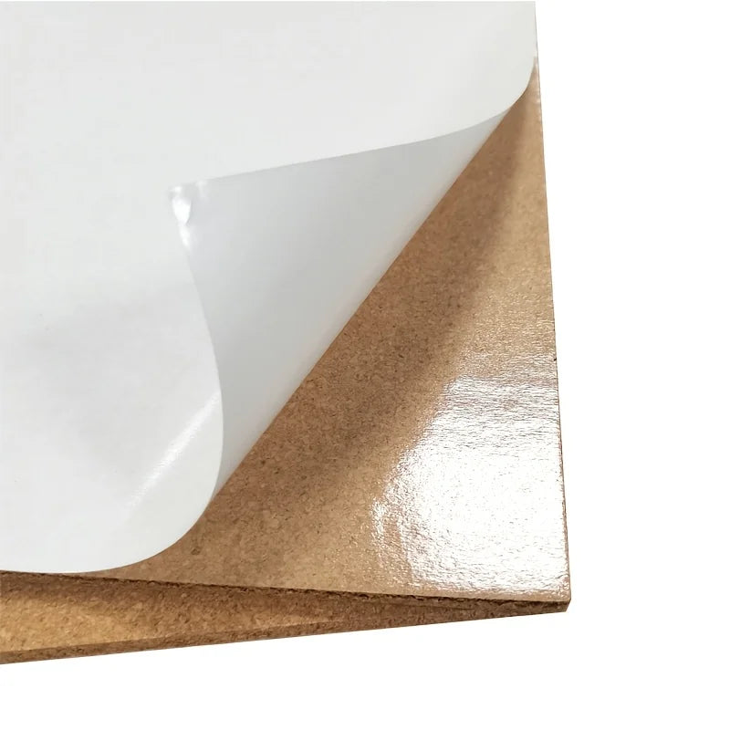 Self-Adhesive Cork Board Tiles — Versatile Message Board for Office and Home