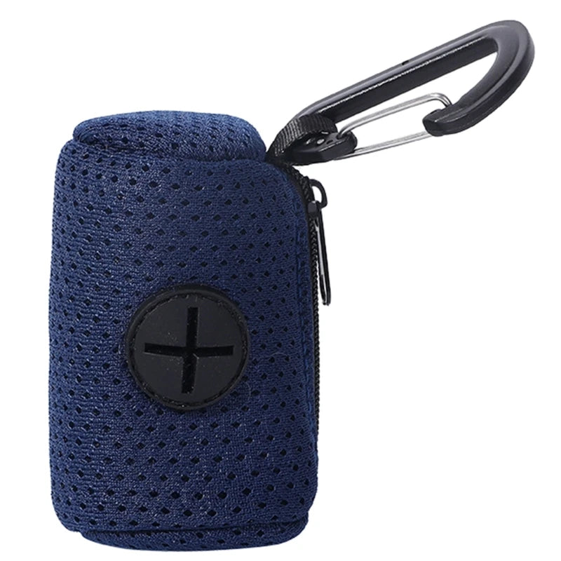 Pet Waste Bag Dispenser — Durable Mesh Poop Bag Holder for Walks