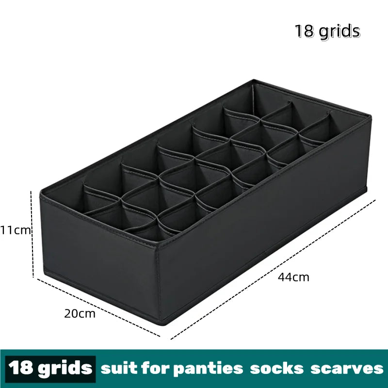 PGY Drawer Organizer Dividers — Multi-Grid Storage for Underwear and Socks