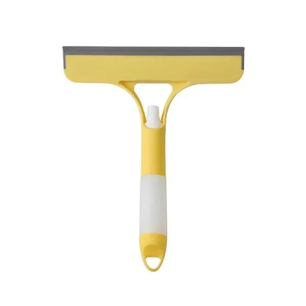 Multi-Function Glass Squeegee — Built-in Spray Bottle for Easy Cleaning