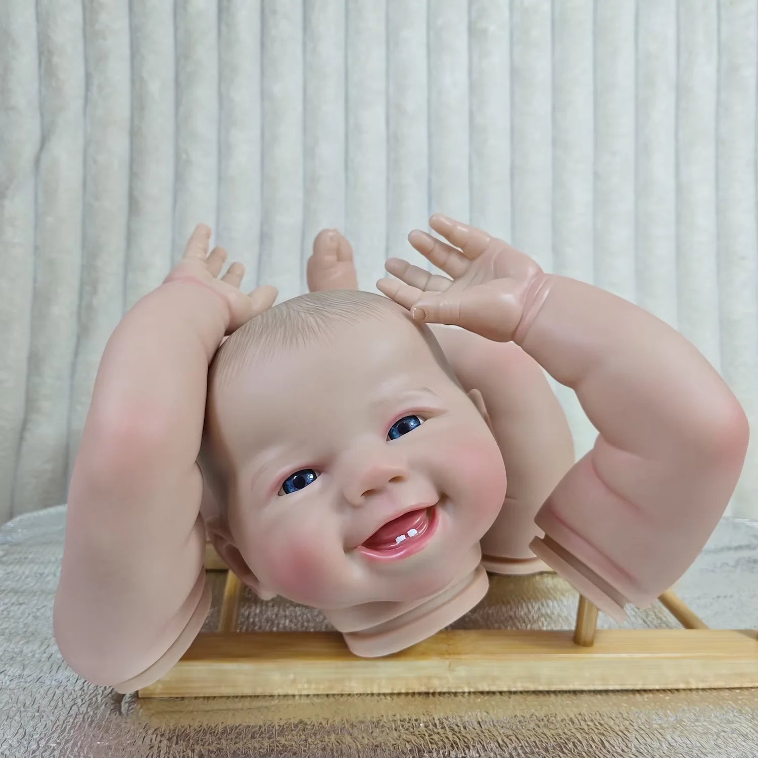 MRB 24 Inch Reborn Doll Kit — Painted Vinyl Parts with Soft Cloth Body
