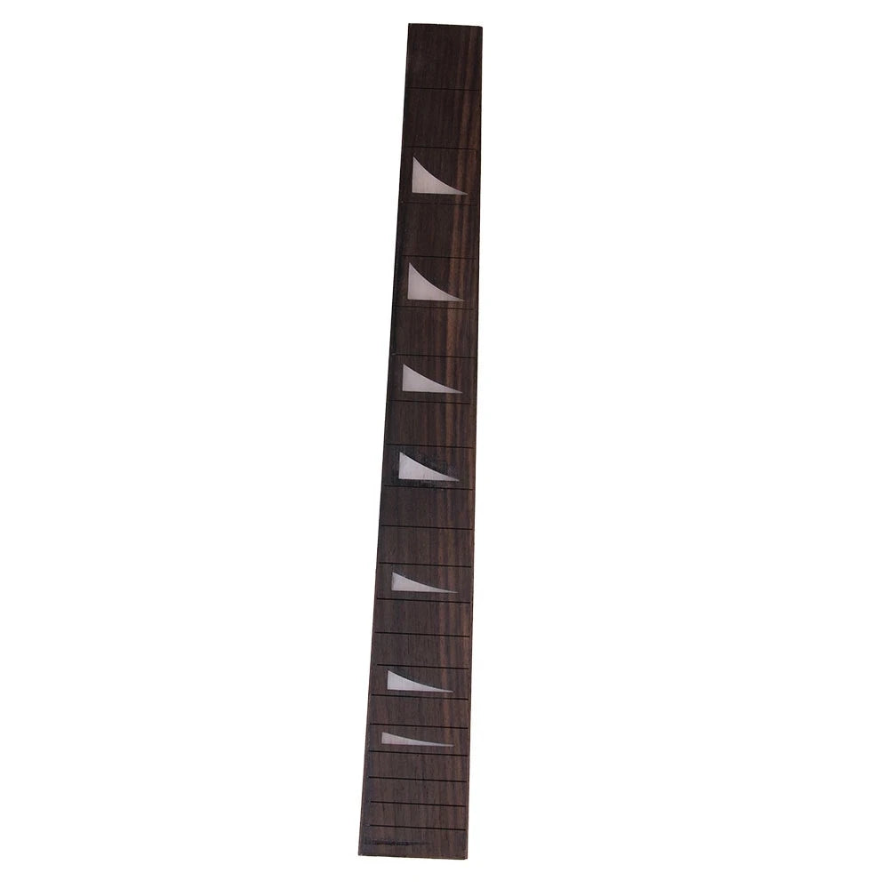 Rosewood Guitar Fingerboard — Decorative Shell Inlay for 41 Inch Acoustic Guitars