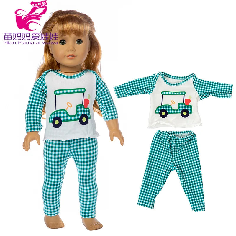 Miao Mama ai wawa Leopard Print Doll Outfit — Stylish Clothing & Hat Set