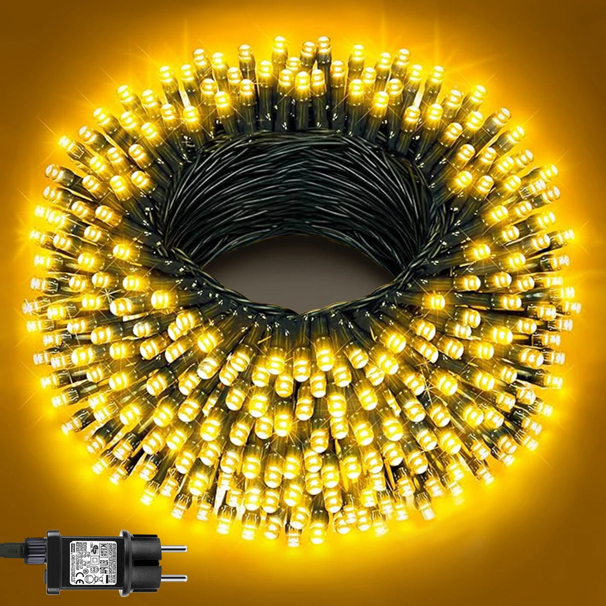 MALITAI LED String Lights — Waterproof Outdoor Fairy Lights for Garden Decor