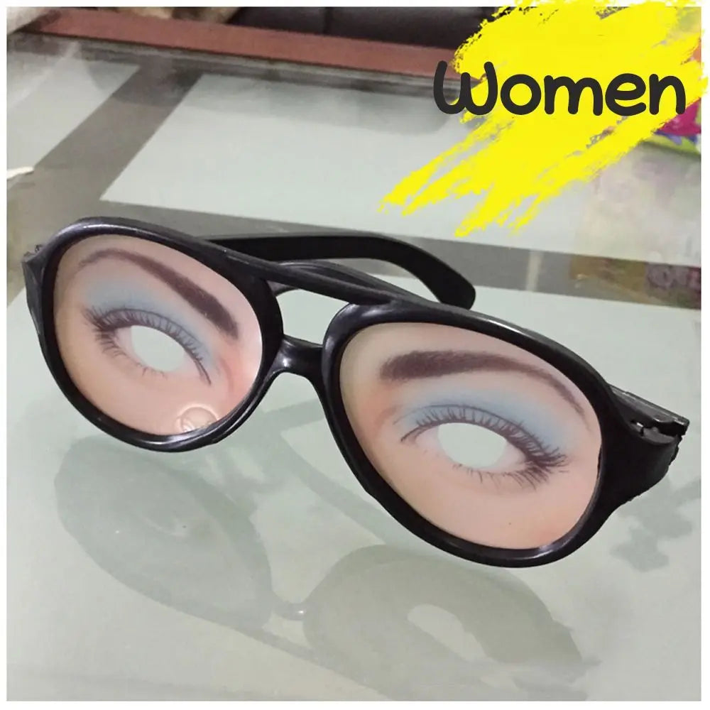 Eyeball Novelty Glasses — Funny Prank Eyewear for Parties and Photo Booths