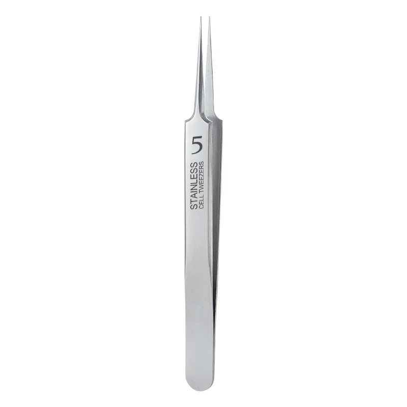 Stainless Steel Blackhead Extraction Tweezers — Precision Skin Care Tool