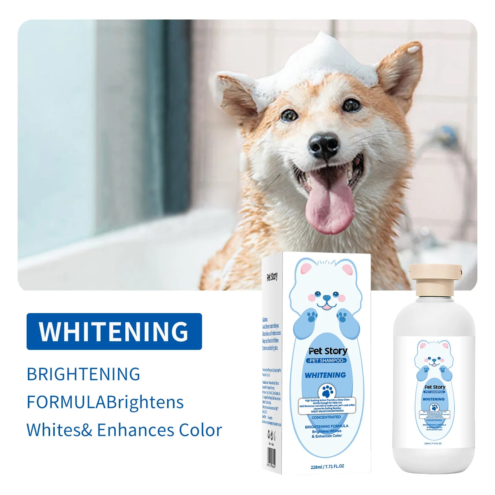 Pet Shampoo — Hypoallergenic Formula
