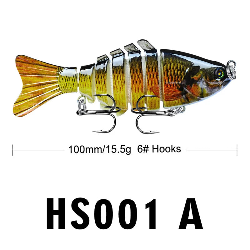 Multi-Section Fishing Lure Set — Versatile Artificial Bait for Various Waters