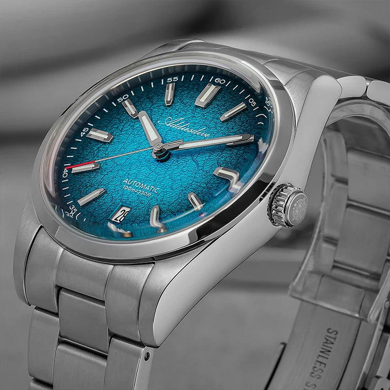 ADDIESDIVE Luxury Automatic Men's Watch — Super Luminous Diver Style