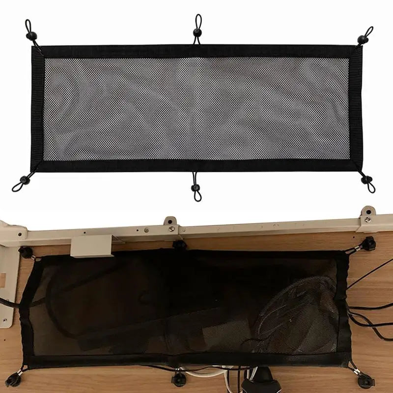 Under Desk Cable Management Net — Large Capacity Wire Organizer