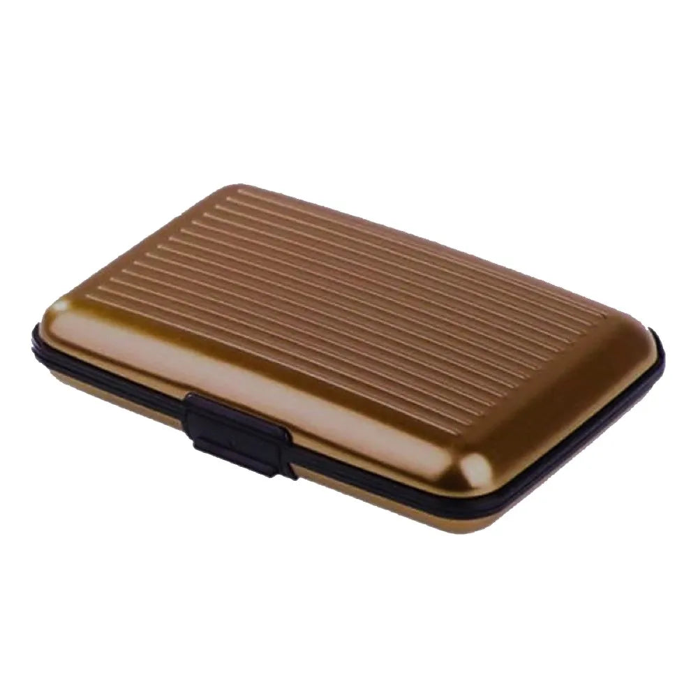 Slim Metal Card Wallet — Durable Protective Holder for Daily Use