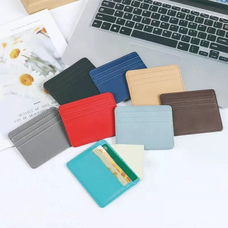 PCWFKEF Slim Women's Wallet — Compact Card Holder and Coin Purse