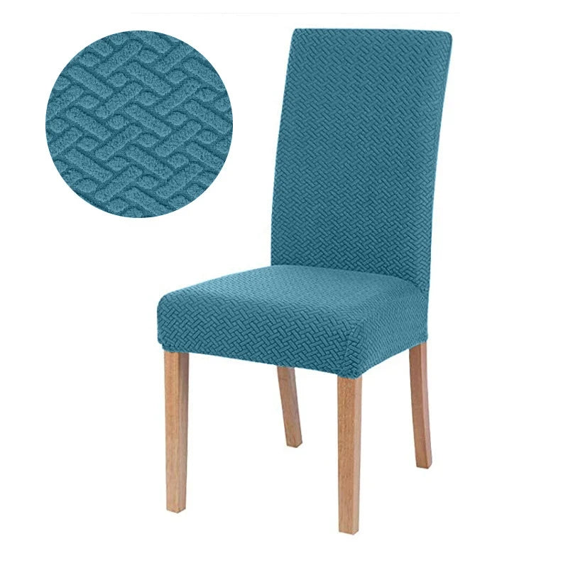 Universal Elastic Chair Cover — Stretchable Fabric Seat Protector
