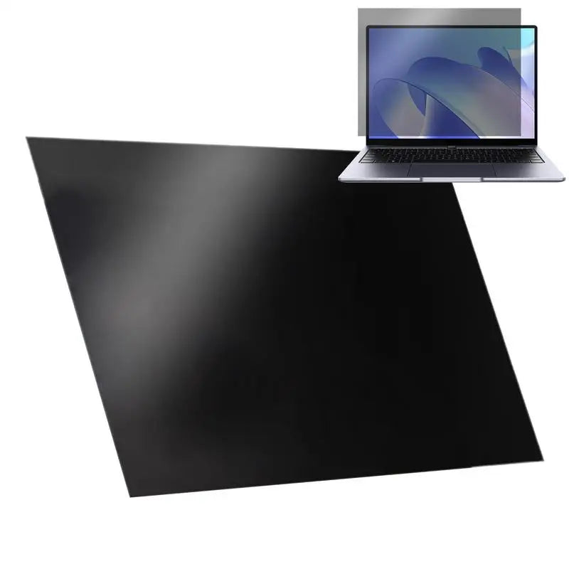 Laptop Privacy Screen Protector — Anti-Glare Blue Light Filter