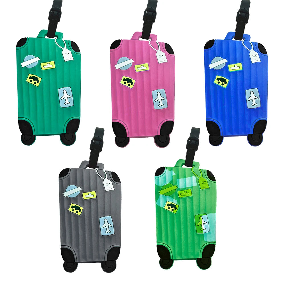 Multifunctional Luggage Tag — Durable Waterproof Travel Identifier