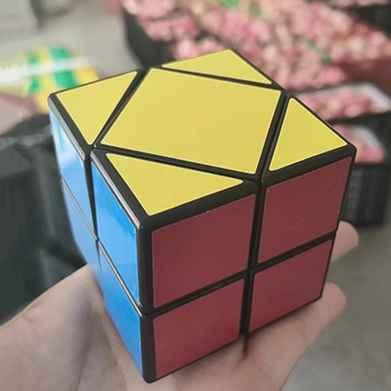 muddy Puddles 2x2x2 Skewb Speed Cube — Educational Brain Teaser Puzzle