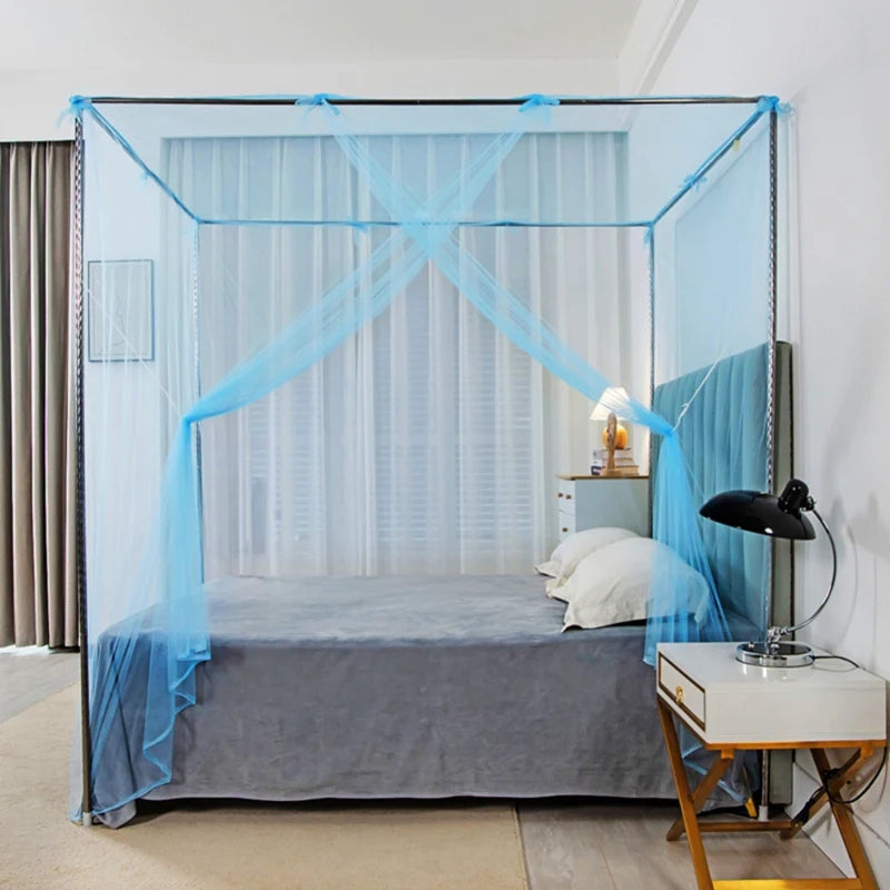Lace Mosquito Net Canopy — Decorative Bedding Mesh for Bedroom or Outdoor Use