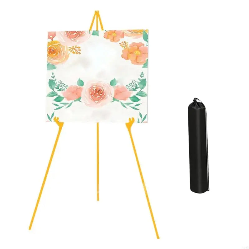 Professional Metal Artist Easel — Portable Folding Tripod Stand for Canvas and Posters