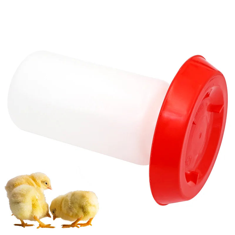 JIECARE Poultry Feeder and Drinker — Automatic Food and Water Dispenser