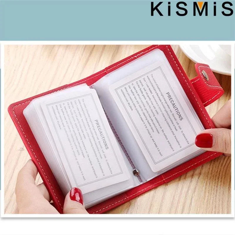 Slim Minimalist Card Holder — 26 Slot Organizer Wallet for Daily Use