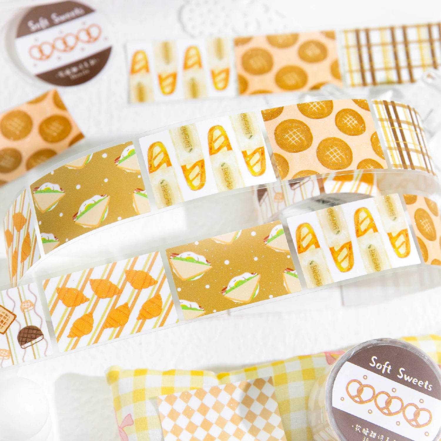 Aesthetic Washi Tape Set — Decorative Masking Tape for Scrapbooking