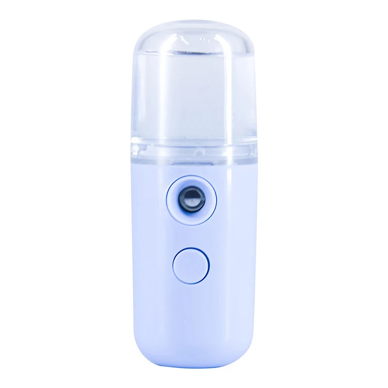 Portable Nano Facial Mister — USB Rechargeable Skin Hydrating Sprayer
