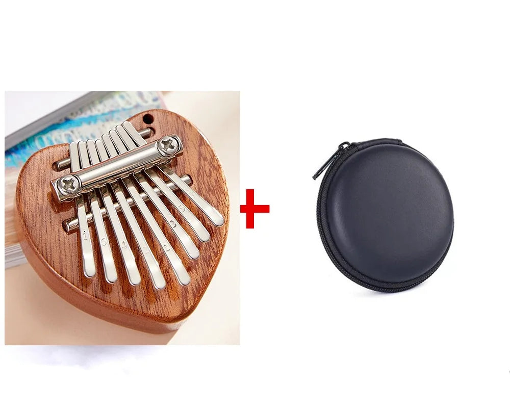 Mini 8-Key Thumb Piano — Portable Kalimba Musical Instrument