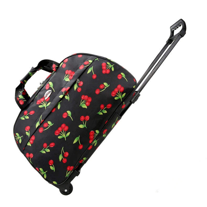 Rolling Travel Trolley Bag — Lightweight Waterproof Luggage for Business & Travel