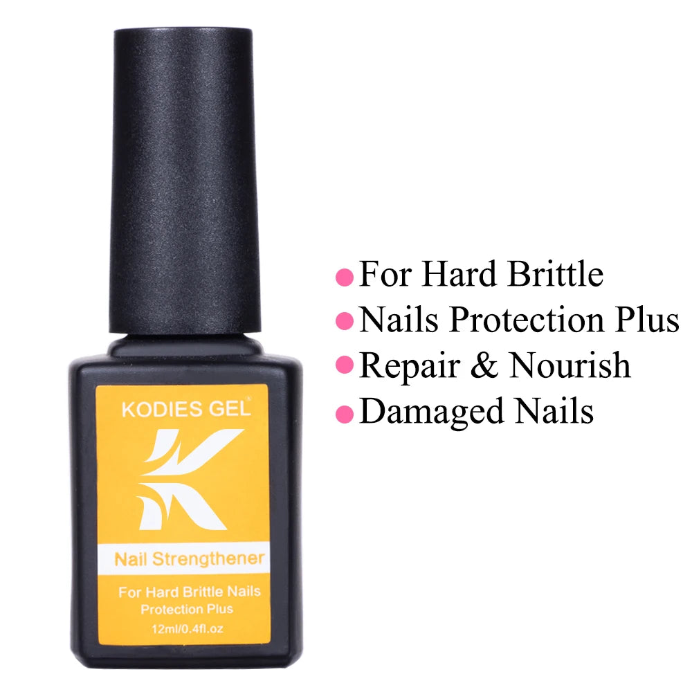 KODIES GEL Keratin Nail Strengthener — Ultra Hard Growth & Gloss Treatment