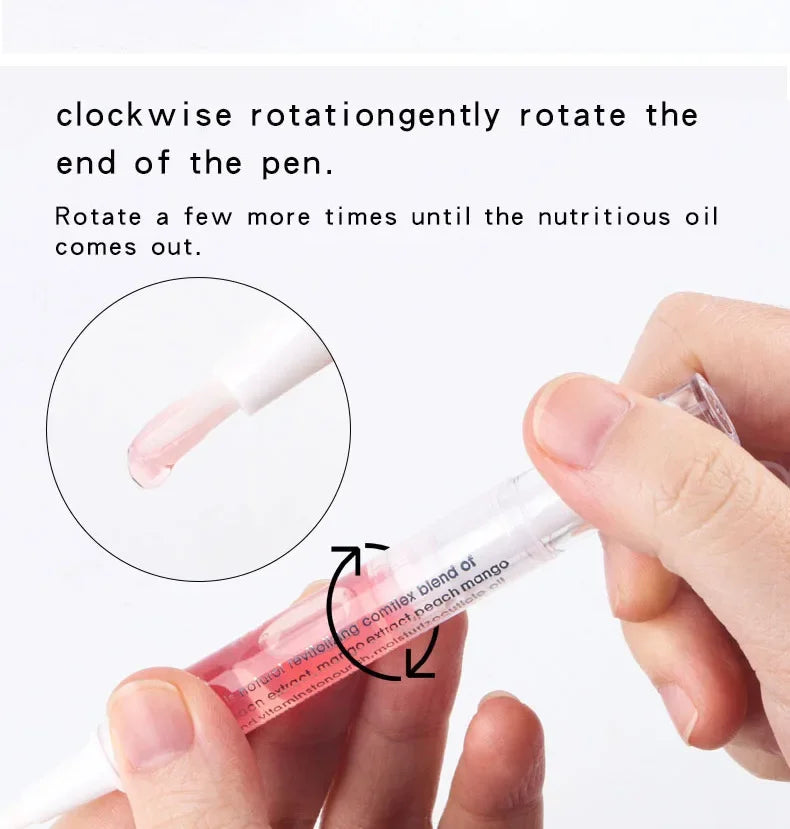 Nail Cuticle Oil Pen — Nourishing Treatment for Healthy Fingernails