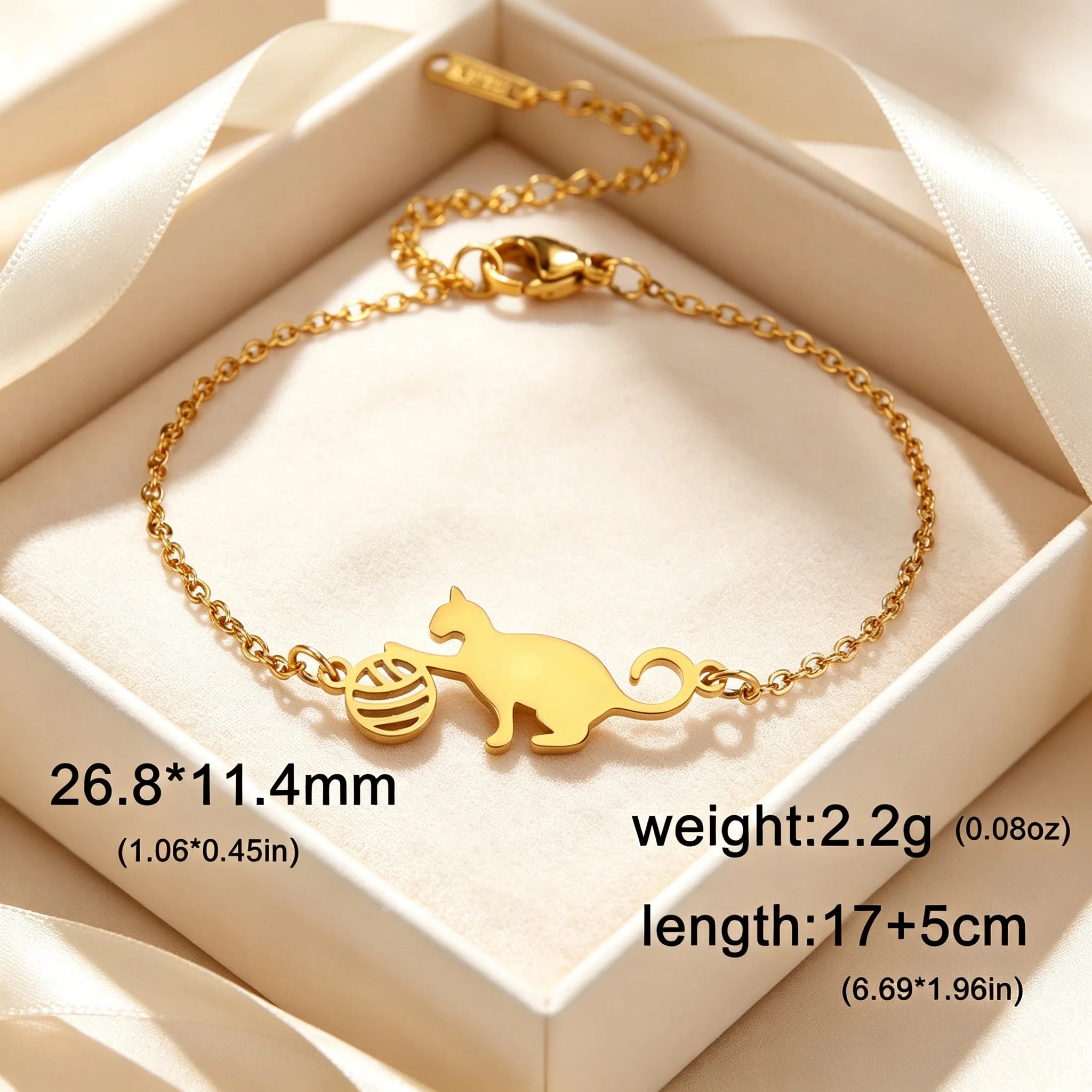 Dachshund Dog Stainless Steel Bracelet — Elegant Animal Jewelry for Women