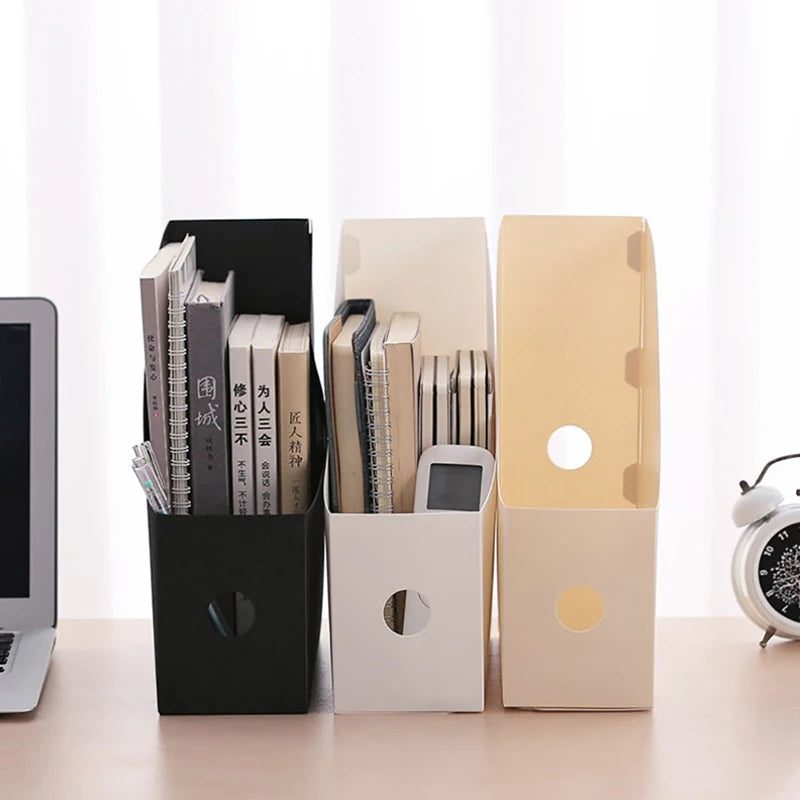 JETTING Office Document File Storage Box — Folding Desktop Organizer