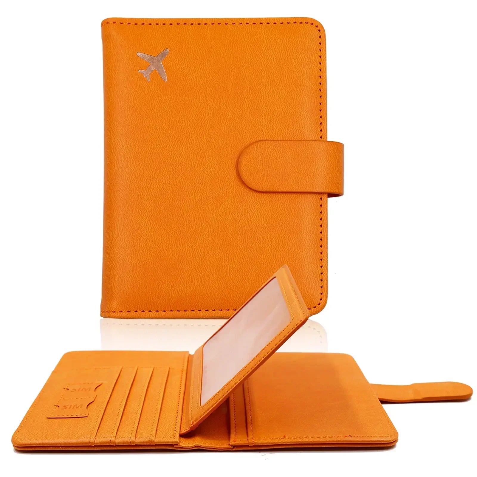 dawndesslo PU Leather Passport Cover — Travel Wallet & Card Holder