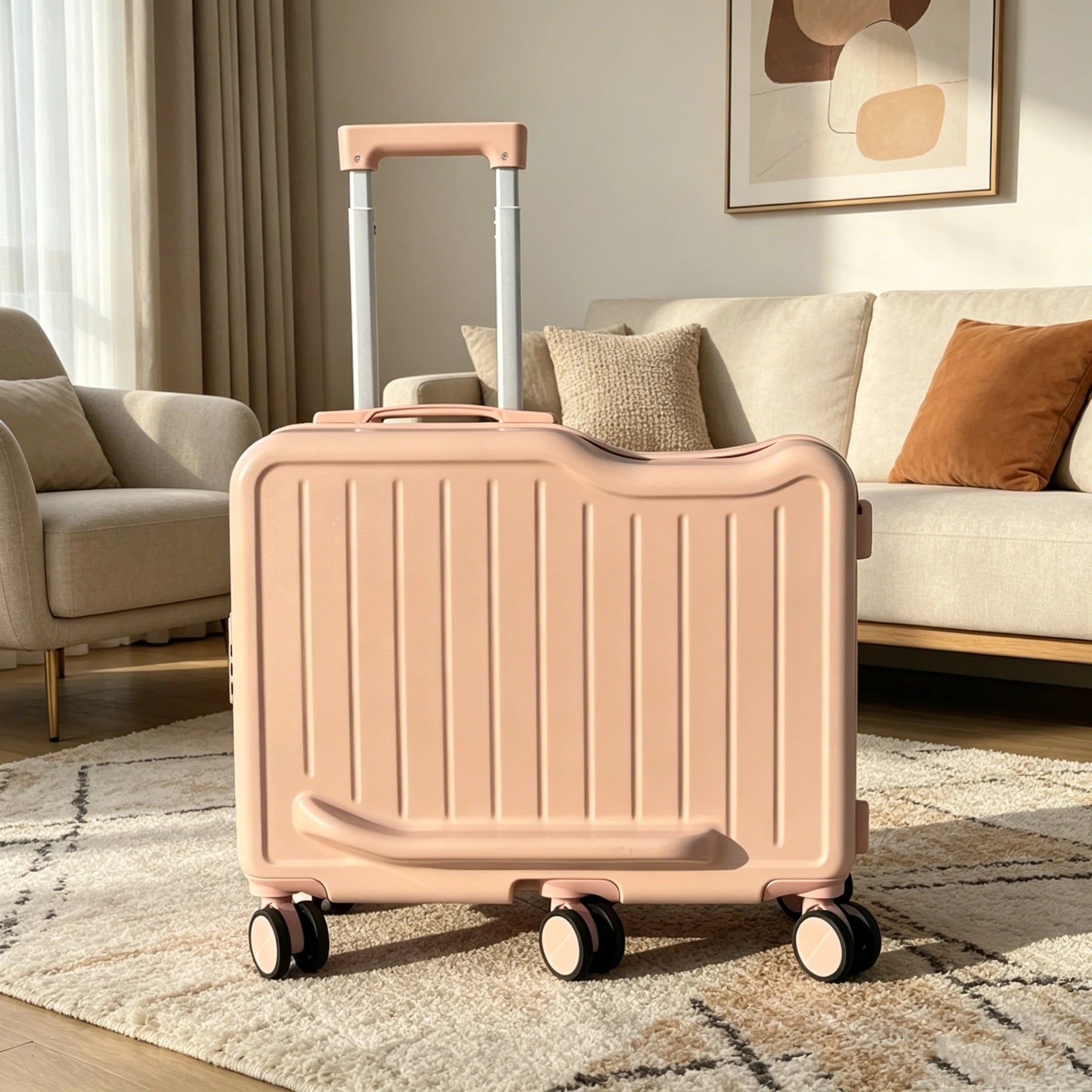 Children's Travel Suitcase — Durable Luggage with Password Lock