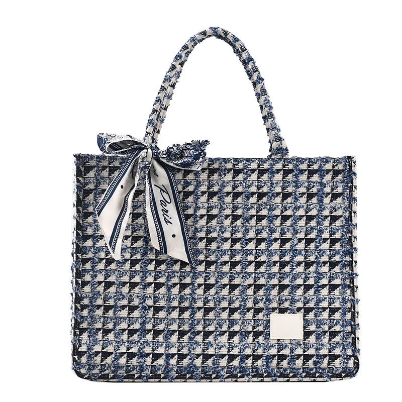 TIGZUOROIIS Canvas Tote Bag — Versatile Fashion Shoulder Bag
