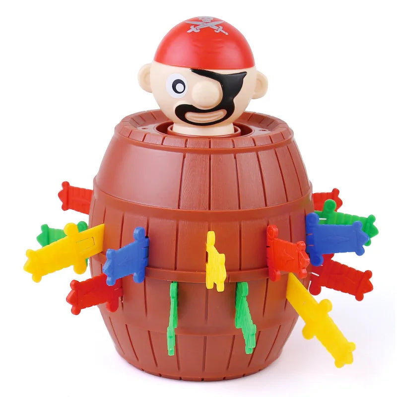 Mitty Jumping Pirate Bucket Game — Interactive Prank Toy for Family Fun