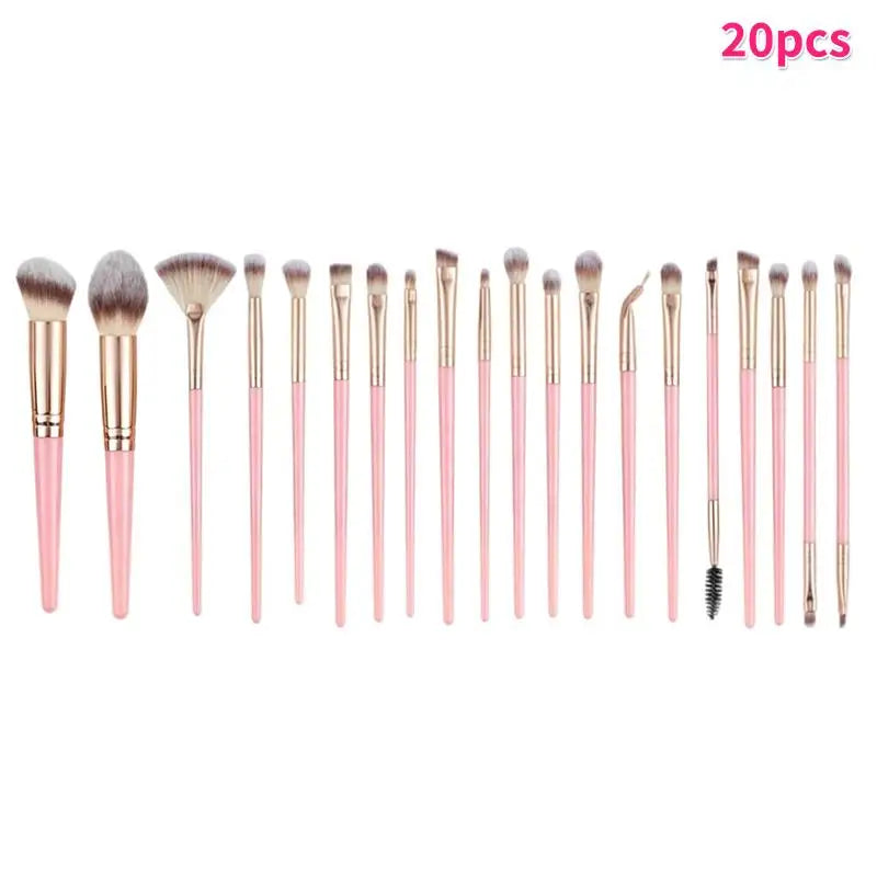 eelhoe All-in-One Makeup Brush Set — Soft Bristle Tools for Beginners
