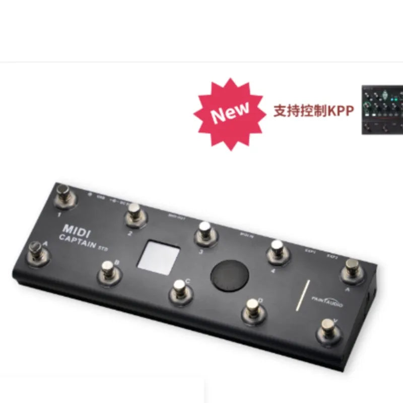 USB-MIDI Foot Controller — Multi-Effects Pedal for Keyboards & Synthesizers
