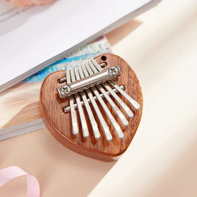 Mini 8-Key Thumb Piano — Portable Kalimba Musical Instrument