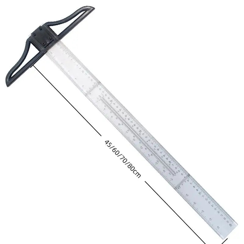 KOQZM T-Square Drafting Ruler — Precision Drawing Tool for Art & Engineering