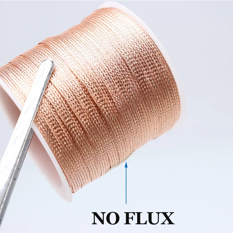 Copper Desoldering Braid Wick — Solder Remover for PCB and Motherboard Repair