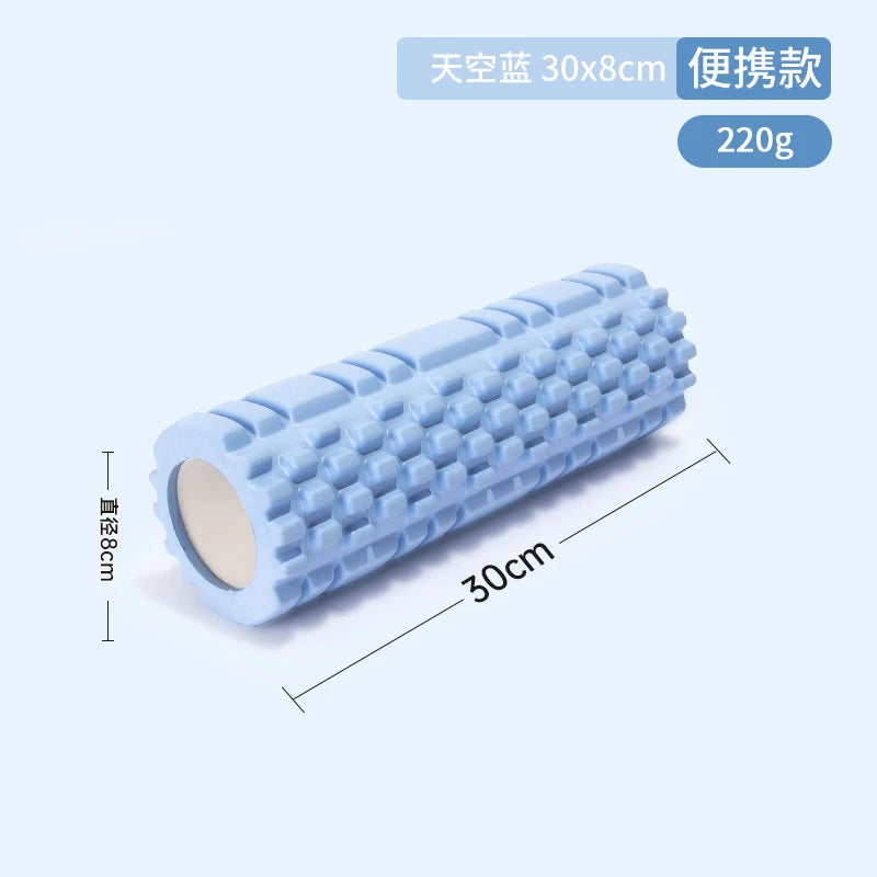 High-Density Foam Roller — Muscle Massage & Recovery Tool, 30cm