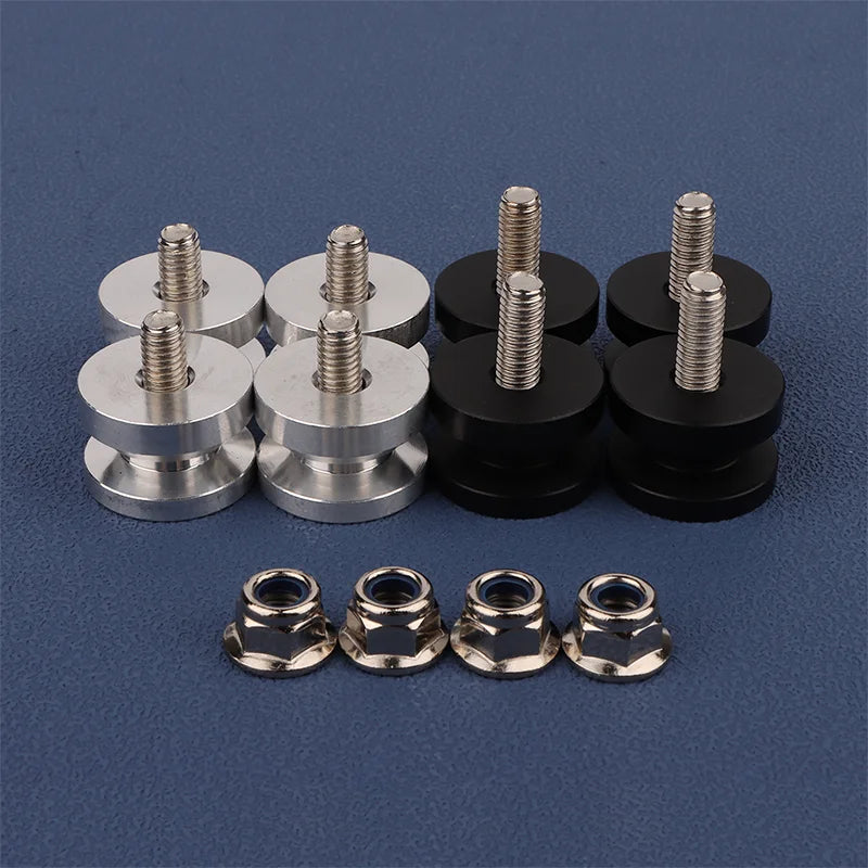 YIBAR Motorcycle Luggage Accessories Set — 4-Piece Mounting Kit