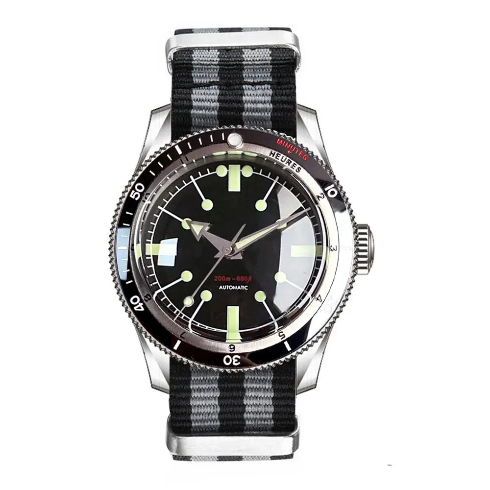 Tandorio Automatic Dive Watch — 40mm Mechanical Men's Diver