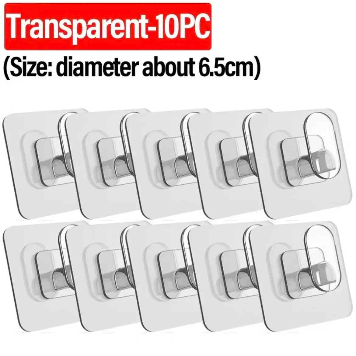 Strong Adhesive Wall Hooks — Waterproof and Traceless Universal Hooks