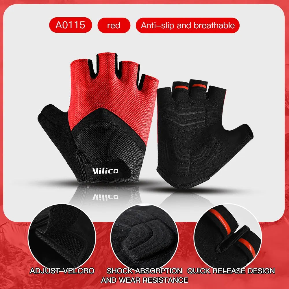 Kyncilor Cycling Gloves — Breathable Shock-Absorbing MTB Riding Mitts