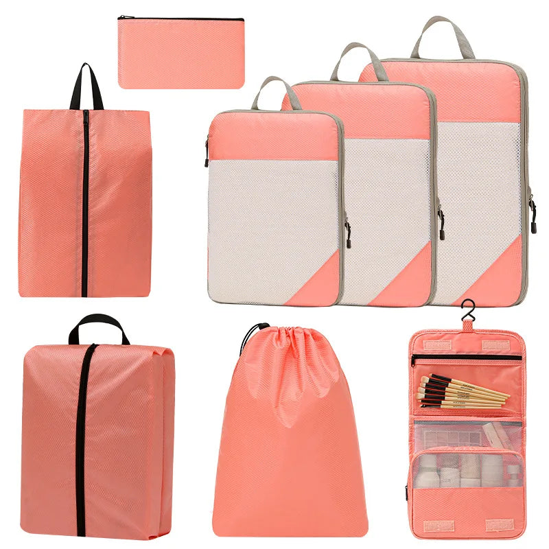 Ufine Travel Packing Cubes — Compression Storage Bags for Organized Luggage