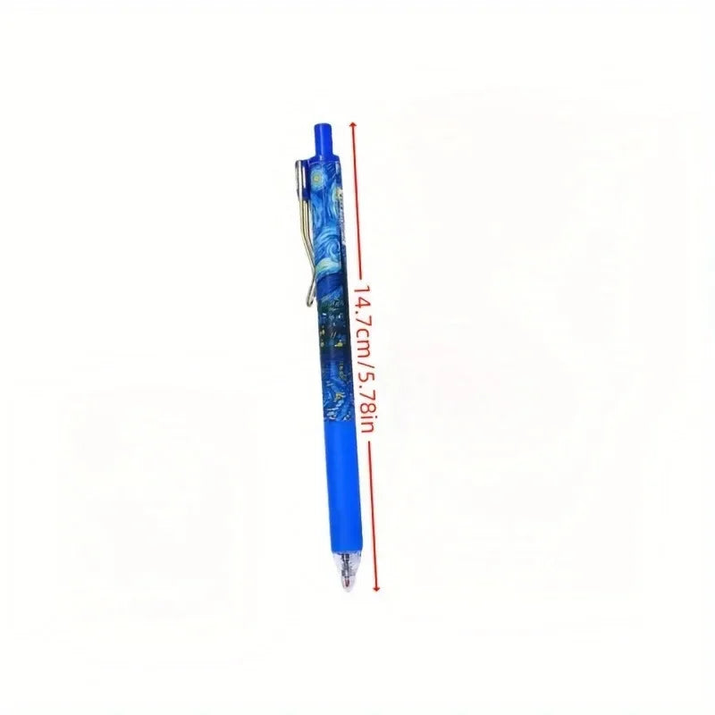 Retractable Gel Pen Set — Smooth Writing for School and Office