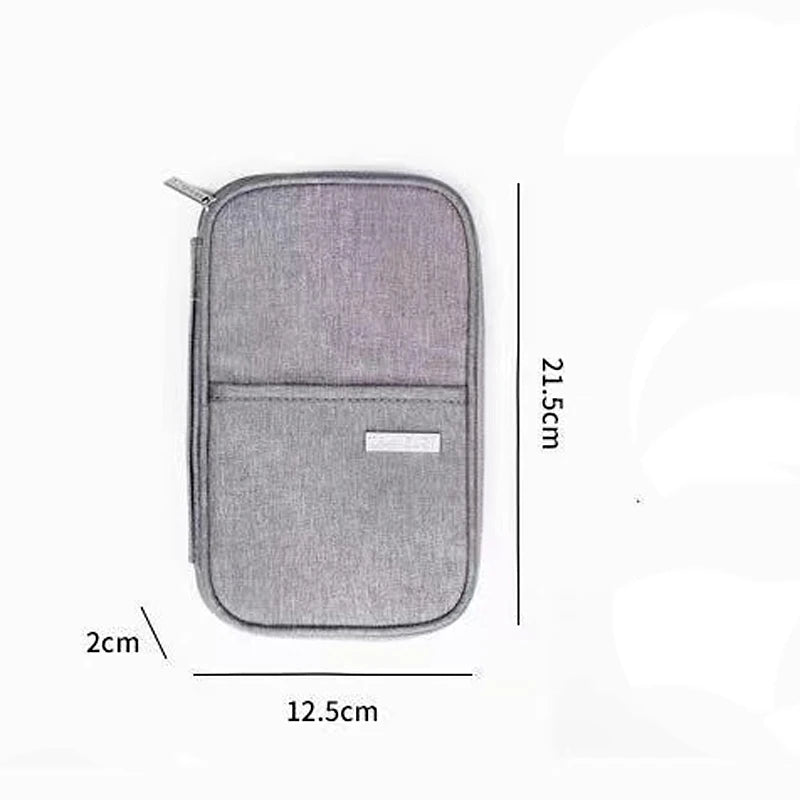 PULUE Travel Wallet Organizer — Waterproof Passport & Document Holder