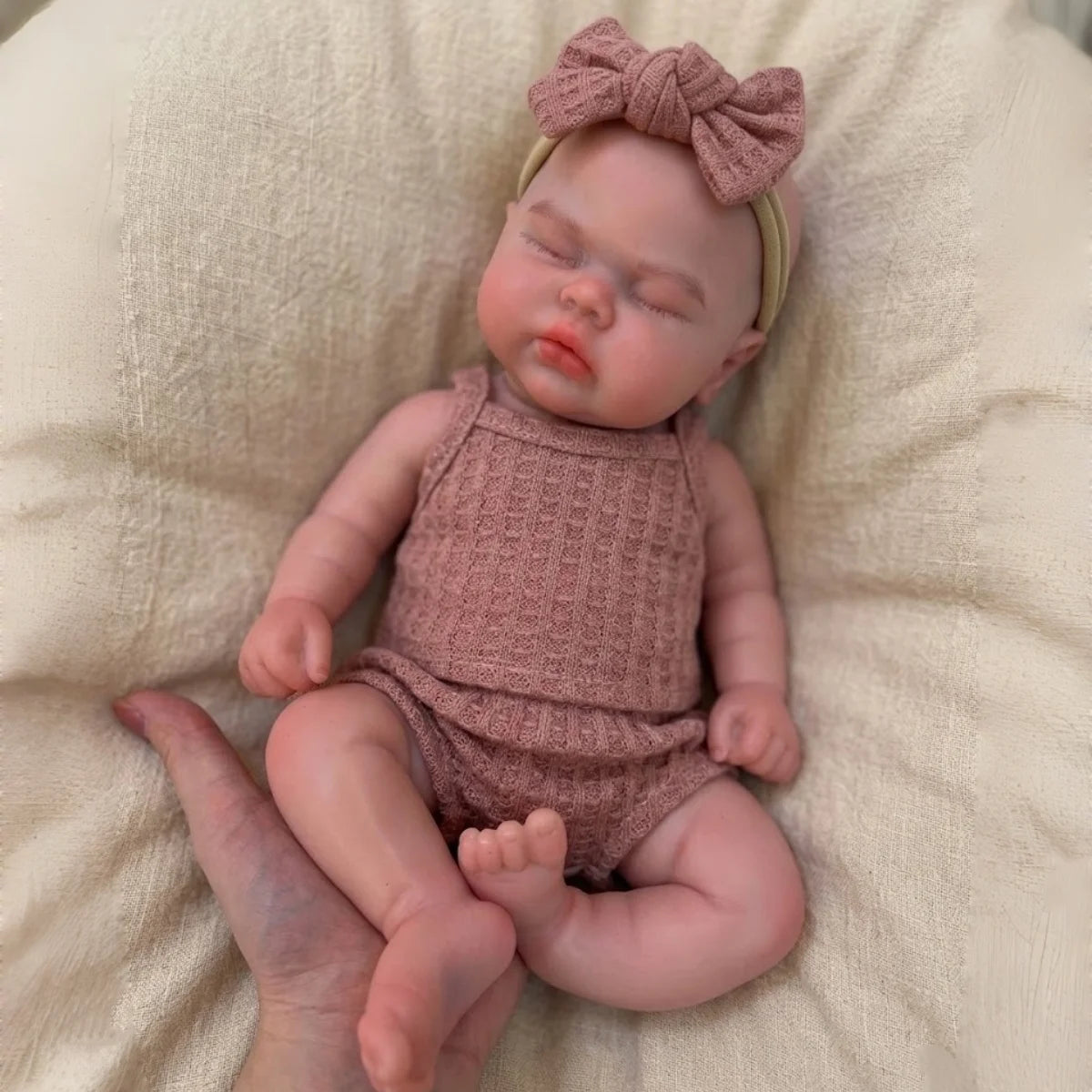 CatDoneca Lifelike Silicone Baby Doll — Soft Touch Reborn Girl Toy